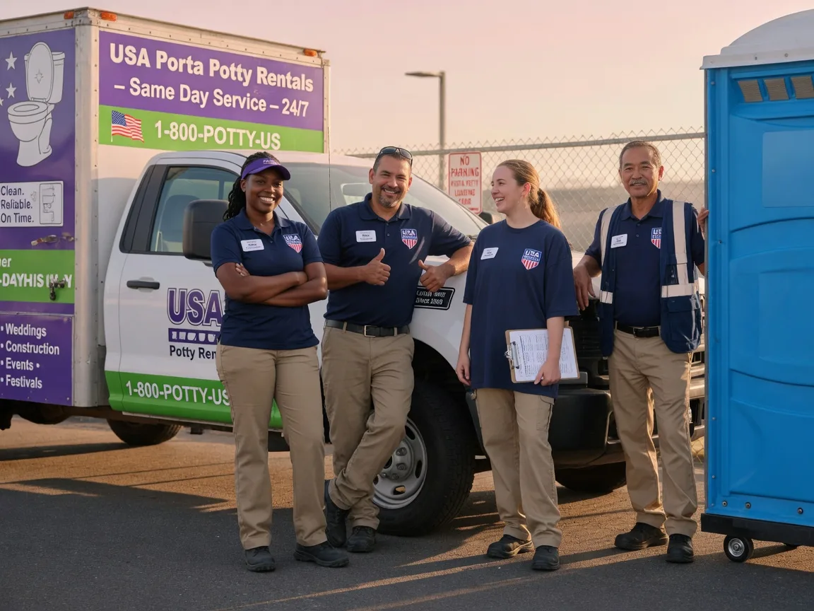 Porta Potty Rental company in Gibsland, LA
